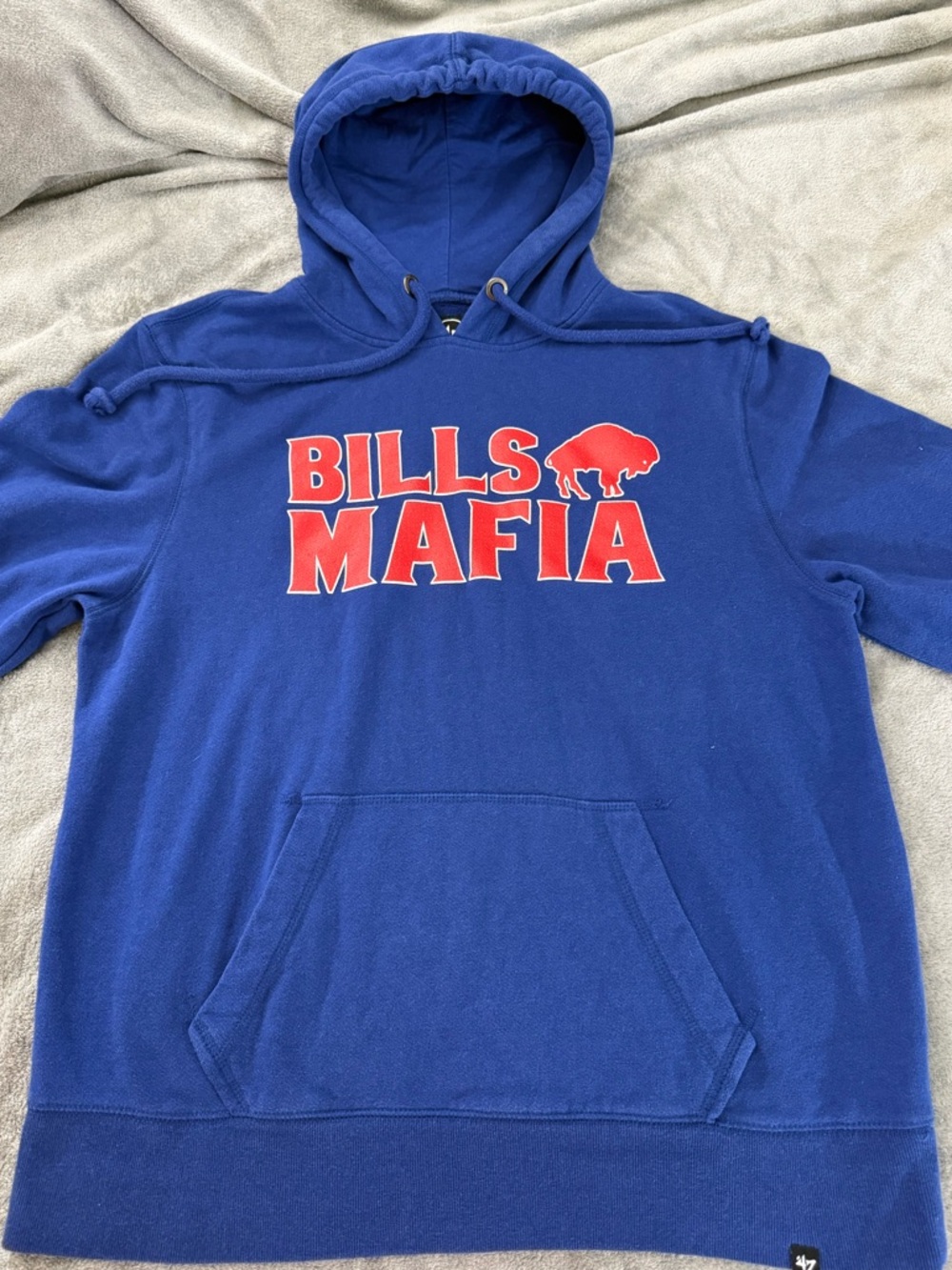 Blue ‘47 Brand Large Bills Mafia Hoodie